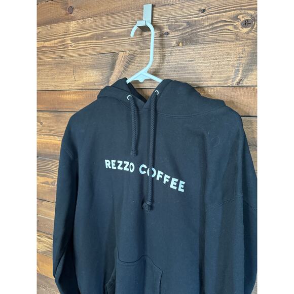 Black “Coffee Rezzo California” Hoodie – Size Large - Picture 4 of 6